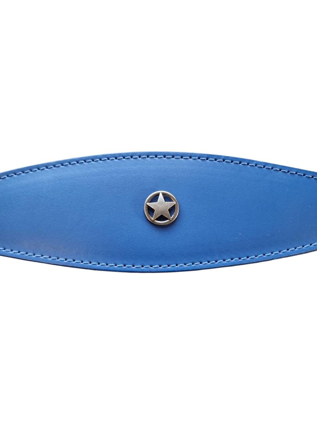 Leather Collar For Sighthound Whippet Greyhound Lurcher Decorative Stud Design DS 6