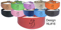 Sighthound Greyhound Whippet Wide Dog Collar with Padded Backing NL 16