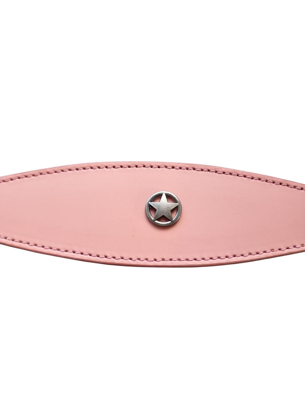 Leather Collar For Sighthound Whippet Greyhound Lurcher Decorative Stud Design DS 6