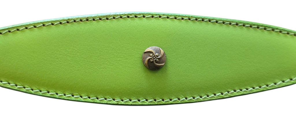 Leather Collar For Sighthound Whippet Greyhound Lurcher Decorative Stud Design DS8