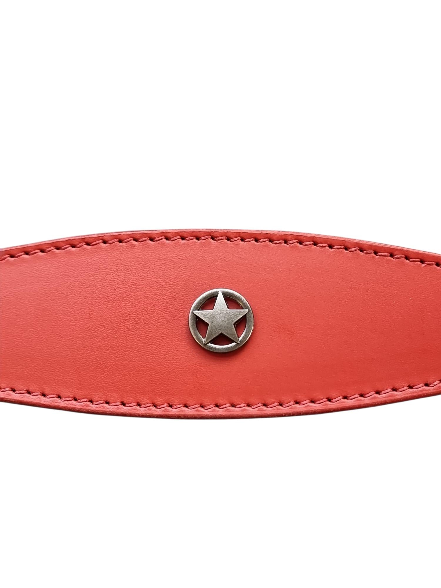 Leather Collar For Sighthound Whippet Greyhound Lurcher Decorative Stud Design DS 6