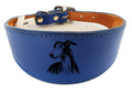 Whippet Greyhound Sighthound Padded Leather Luxury Collar NL 24