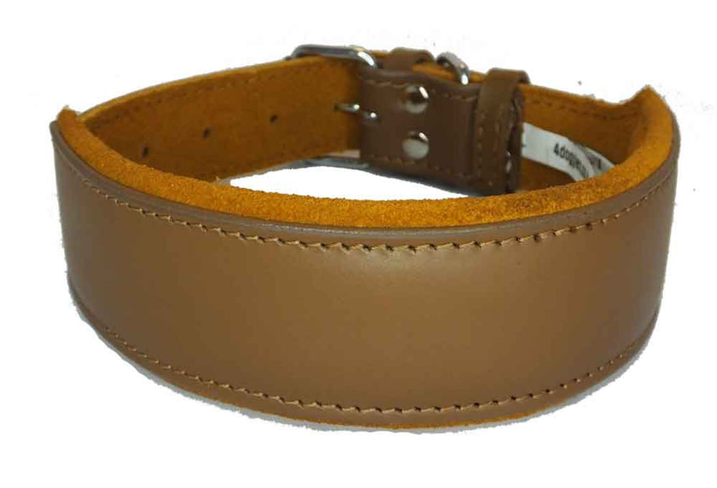 Leather Dog Collar Staffy Staffordshire Bull Terrier Bulldog 6 Sises 9 Colours