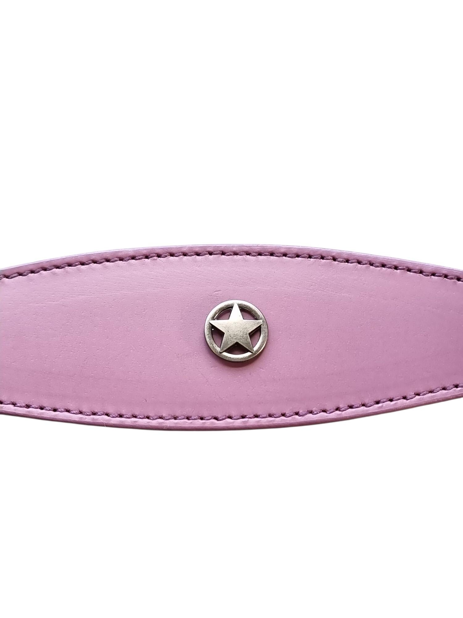 Leather Collar For Sighthound Whippet Greyhound Lurcher Decorative Stud Design DS 6