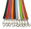 Leather Dog Leads Leashes 80 cm Long 2 cm Wide, short strong lead