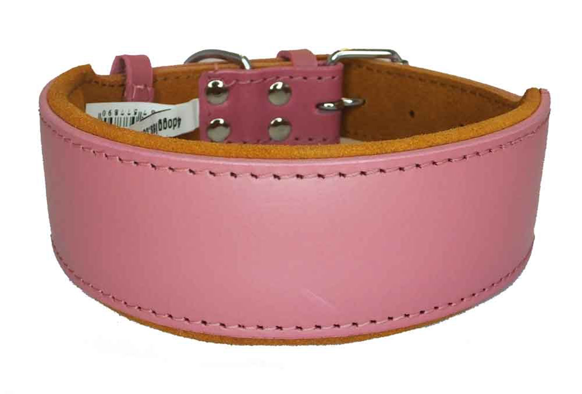 Leather Dog Collar Staffy Staffordshire Bull Terrier Bulldog 6 Sises 9 Colours