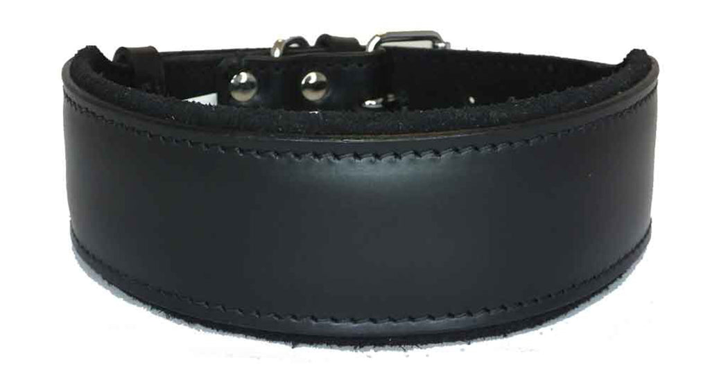 Leather Dog Collar Staffy Staffordshire Bull Terrier Bulldog 6 Sises 9 Colours