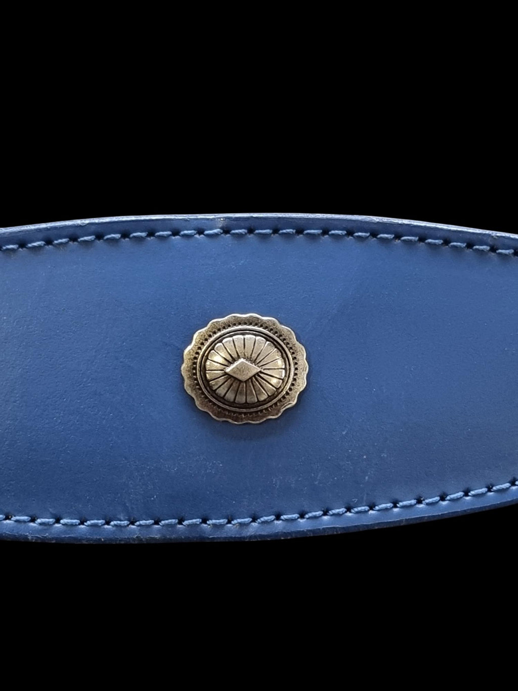 Leather Collar For Whippet Greyhound Lurcher Decorative Stud Design DS 2