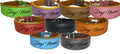 Personalised Leather Staffy Dog Collar Bull Terrier Bulldog Dogs Name Collar