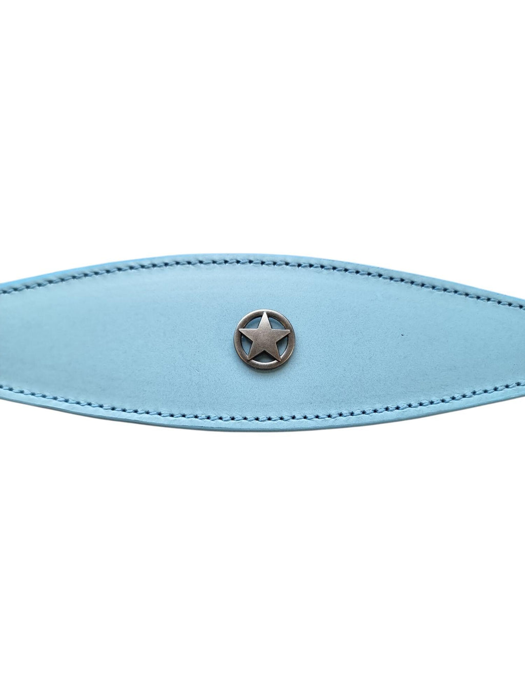 Leather Collar For Sighthound Whippet Greyhound Lurcher Decorative Stud Design DS 6