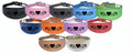 Italian Greyhound Whippet Collar Greyhound Leather Dog Collar Padded Backing Laser Engraved D4