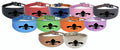Dog Collar Leather Greyhound Collar Whippet Collar Padded Backing Laser Engraved D9