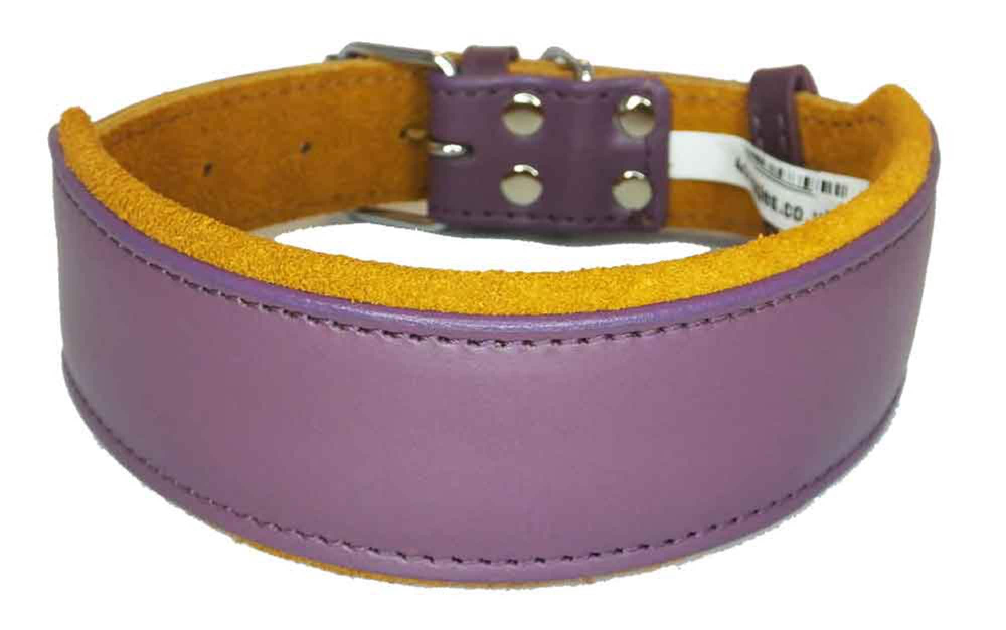 Leather Dog Collar Staffy Staffordshire Bull Terrier Bulldog 6 Sises 9 Colours