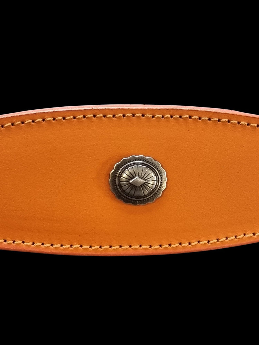 Leather Collar For Whippet Greyhound Lurcher Decorative Stud Design DS 2