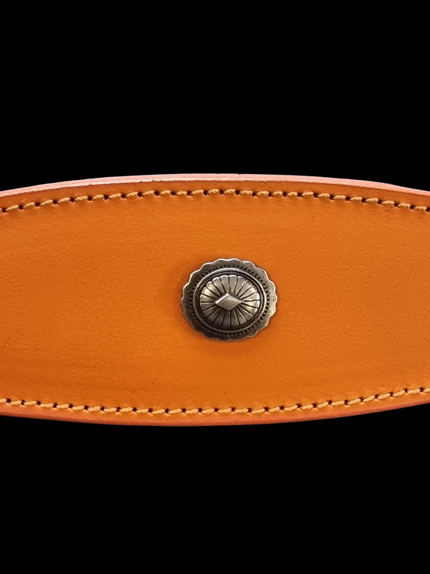 Leather Collar For Whippet Greyhound Lurcher Decorative Stud Design DS 2